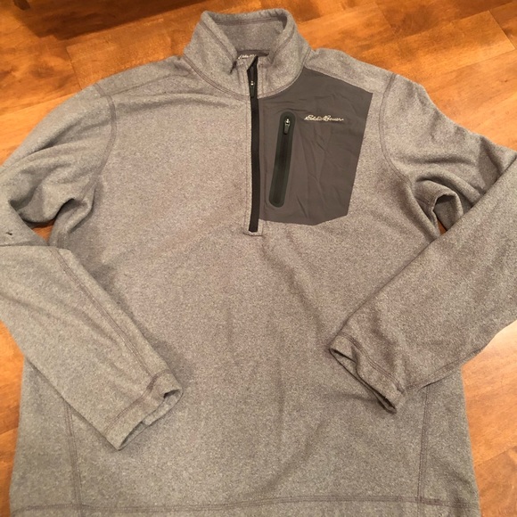 Eddie Bauer fleece quarter zip